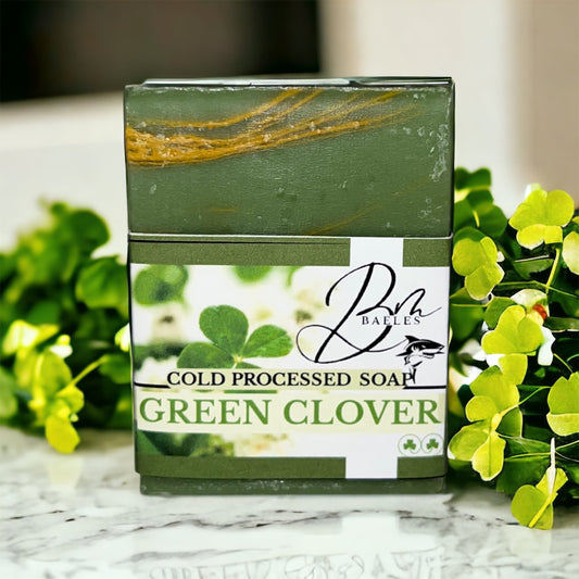 Green Clover soap bar